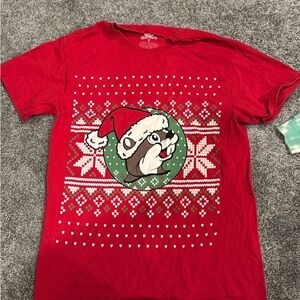 Buc-ee’s Holiday T-Shirt - Red -‎ Size Small